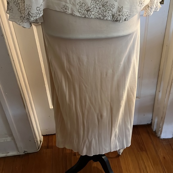 The Limited @90’s Vintage silk wrap blouse with v-neck t-shirt under dress. - Picture 8 of 9